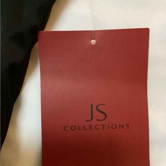 Nwt JS Collections tank top, side zipper, fitted, size  10, thick material - Picture 4 of 5